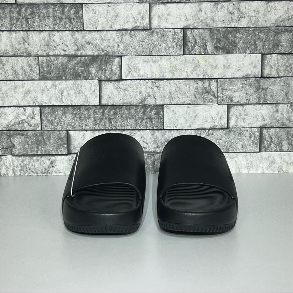 Nike Calm Slides New Men’s 8 Black Comfort Sandals - Picture 5 of 7